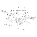 F03 - Handlebar for 50cc - 200i Lance Havana