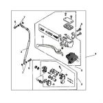 F04 - Front Brake Master Cylinder for 50cc - 150cc Lance Havana