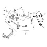 F17 - Center Stand for 50cc - 150cc Lance PCH