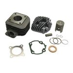 Cylinder Kit w/Head, SSP-G 39mm Replacement for 50cc 2-Stroke A/C Kymco Scooters