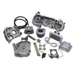 Power Pack Kit, SSP-G 63mm Big Bore w/Oil Cooler for 125cc - 150cc GY6 Scooters, ATVs, Go Karts