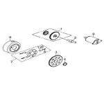 E06 - Starter Motor, Magneto for SYM HD200, RV200