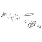E08 - Variator Kit for SYM HD200, RV200