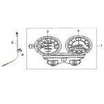 F02 - Speedometer Assembly for 150cc SYM Wolf