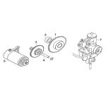 E12 - Starter Motor, Carburetor for 150cc SYM Wolf