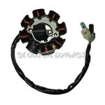 Stator, 8 Coils for 50cc 2-Stroke TGB Scooters