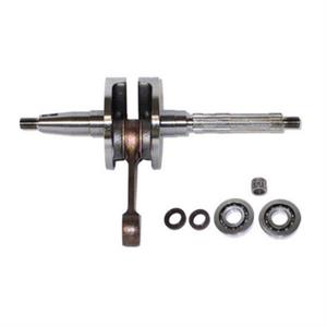 Crankshaft w/Bearings for 50cc 2-Stroke Piaggio, Vespa Scooters