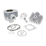 Cylinder Kit w/Head, Airsal 47mm Big Bore 70cc for 50cc 2-Stroke Keeway, CPI Scooters