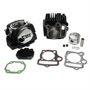Cylinder Kit w/Head, 54mm for 125cc ATVs, Dirt Bikes, Go Karts