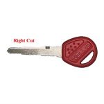 Key Blank (Red Right Cut) for E-ton Rover