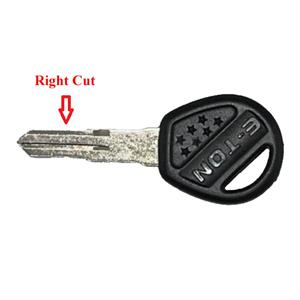 Key Blank (Right Cut) for E-ton Rover - Image 3