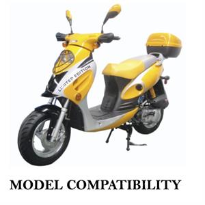 Headlight Assembly for 50cc - 150cc Roketa Bahama, Taotao CY50-A - Image 4