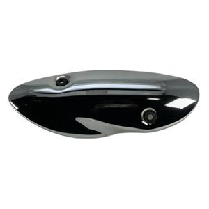 Exhaust Heat Shield, Chrome for 125cc Genuine Buddy - Image 2