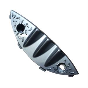 Step Plate, Silver for 50cc - 170i Genuine Buddy - Image 2