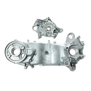 Crankcase, Complete for 50cc 2-Stroke Genuine RH, Black Cat