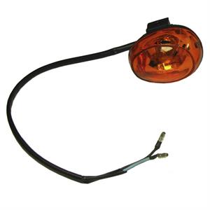 Turn Signal Assembly, Front (Amber) for 50cc 2-Stroke Genuine Black Cat, RH - Image 2