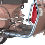 Legshield Protectors, Prima Chrome for Genuine Stellas, Vespa P-Series