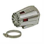 Air Filter, Malossi E5 Chrome for 50cc 2-Stroke Kymco, SYM Scooters