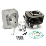 Cylinder Kit w/Head, Malossi 47mm Big Bore 70cc for 50cc 2-Stroke Honda, Kymco Scooters