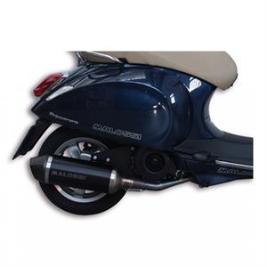 Exhaust, Malossi RX Black for 125cc - 150cc Vespa Primavera, Sprint >'14