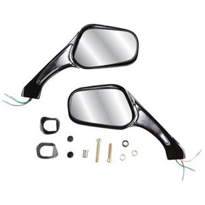 Mirror Set with Turn Signal for 50cc - 250cc Scooters