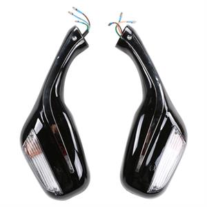 Mirror Set with Turn Signal for 50cc - 250cc Scooters - Image 2