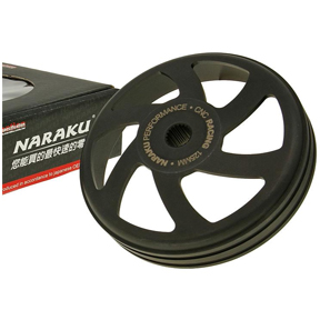 Clutch Bell, Naraku Racing V.2 CNC for 125cc - 150cc GY6 Scooters, ATVs, Go Karts