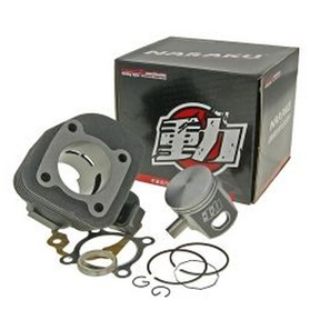 Cylinder Kit, Naraku 47mm Big Bore 70cc for 50cc 2-Stroke Keeway, CPI Scooters