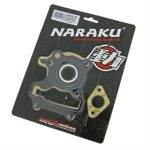 Cylinder Top End Gaskets, Naraku 37mm for 50cc 4-Stroke A/C SYM, Peugeot Scooters