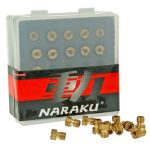 Carburetor Main Jets, Naraku Sizes 80 - 98 for 50cc 4-Stroke 139QMB Scooters