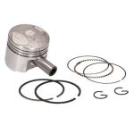 Piston Kit, Naraku 37mm for 50cc 4-Stroke A/C SYM, Peugeot Scooters