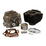 Cylinder Kit w/Head, 47mm for 70cc ATVs, Dirt Bikes