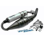 Exhaust, Polini Race 3 for 50cc 2-Stroke A/C or L/C Minarelli Based Scooters