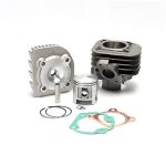 Cylinder Kit w/Head, NCY 47mm Big Bore 72cc for 50cc 2-Stroke A/C Minarelli Based Scooters