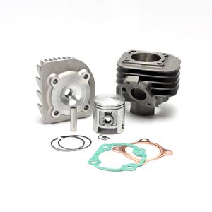 Cylinder Kit w/Head, NCY 47mm Big Bore 72cc for 50cc 2-Stroke Keeway, CPI Scooters