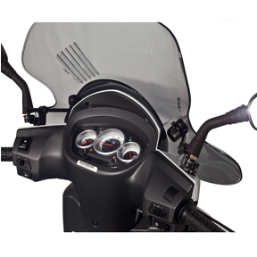 Windshield, Puig City Touring Smoke for SYM HD125/200 - Image 2