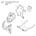 F07 - Panels for 50cc 2-Stroke Genuine RH
