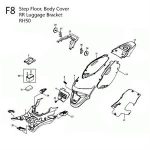 F08 - Body Covers for 50cc 2-Stroke Genuine RH