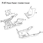 F07 - Floor Board for 50cc - 200i Lance PCH