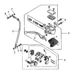 F04 - Front Brake Master Cylinder for 50cc Lance Soho