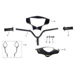 F01 - Handlebar for 50cc - 150cc Scootstar Racestar
