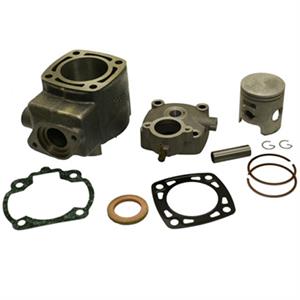 Cylinder Kit w/Head, SSP-G 47mm Big Bore 70cc for 50cc 2-Stroke L/C Kymco Scooters