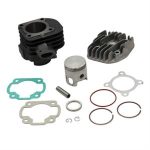 Cylinder Kit w/Head, SSP-G 47mm Big Bore 70cc for 50cc 2-Stroke A/C Minarelli Based Scooters