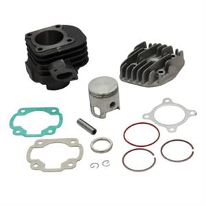 Cylinder Kit w/Head, SSP-G 47mm Big Bore 70cc for 50cc 2-Stroke A/C Minarelli Based Scooters