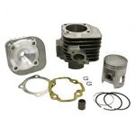 Cylinder Kit w/Head, SSP-G 54mm Big Bore 92cc for 50cc 2-Stroke Keeway, CPI Scooters