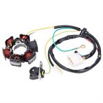 Stator, 6 Coils for 50cc 2-Stroke Kymco Scooters