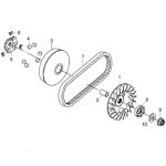 Transmission Parts for SYM RV200