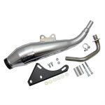 Exhaust, Tecnigas GP4 for 50cc 4-Stroke Piaggio, Aprilia (2-Valve)
