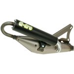 Exhaust, Tecnigas Q-Tre for 50cc 2-Stroke Horizontal Kymco, SYM Scooters
