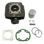 Cylinder Kit, 41mm Replacement for 50cc 2-Stroke AD50 Franco Morini Based Scooters